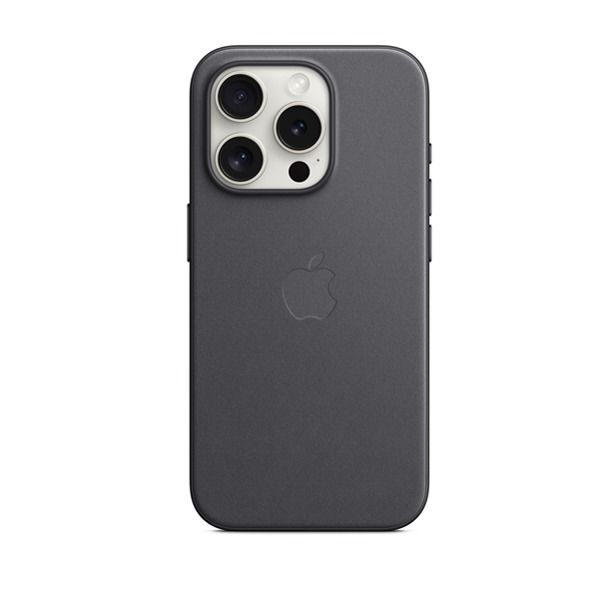 Apple iPhone 15 Pro Max FineWoven Case With Magsafe | Black Apple iPhone 15 Pro Max FineWoven Case With Magsafe | Black